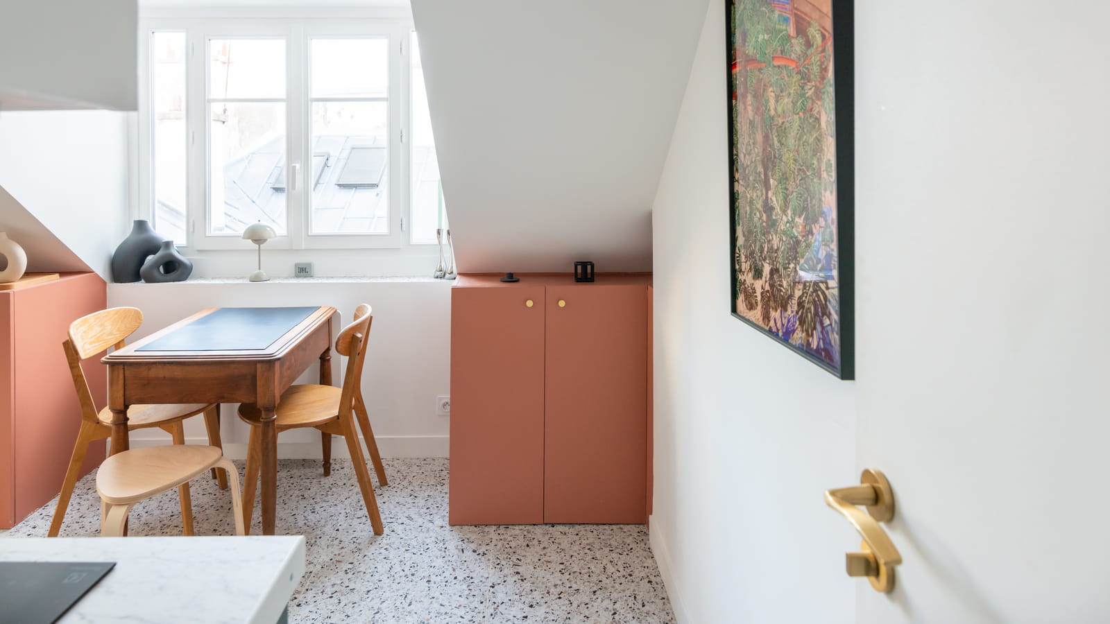 Espace sous la mansarde après 
