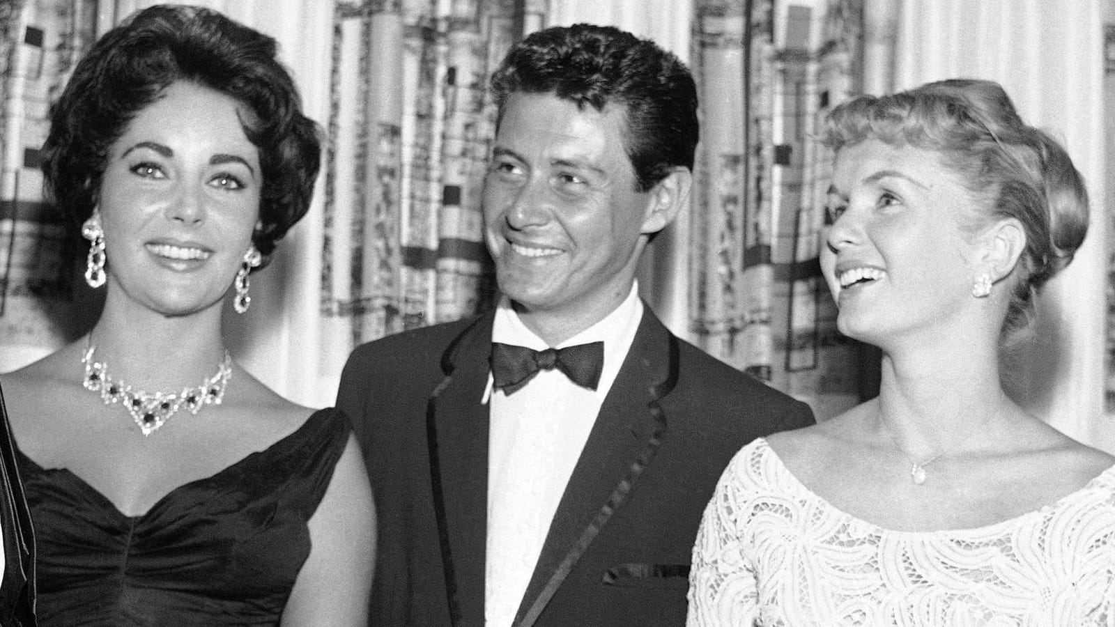 Avec Elizabeth Taylor et Eddie Fisher 