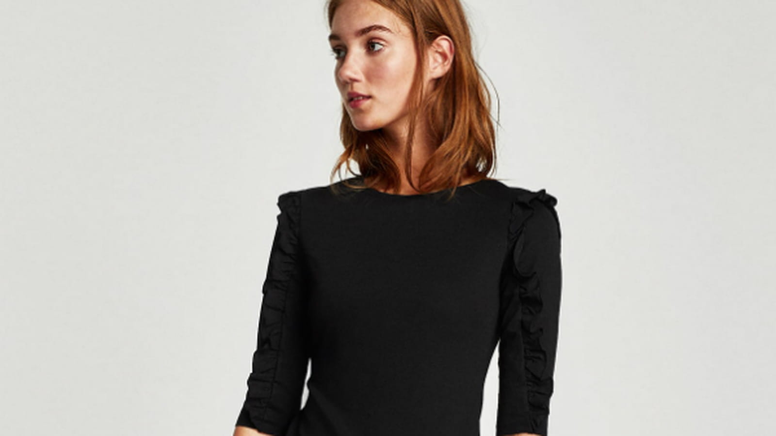 Robe volantée 