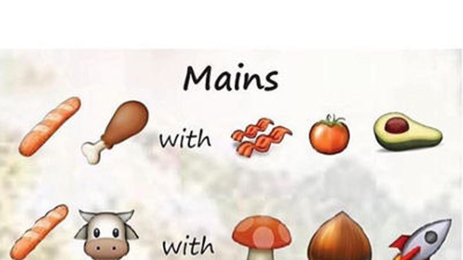 Menu Emojis 