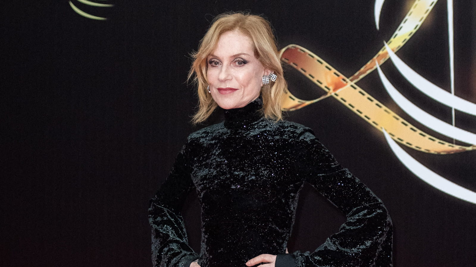 Isabelle Huppert le 25 novembre 2023