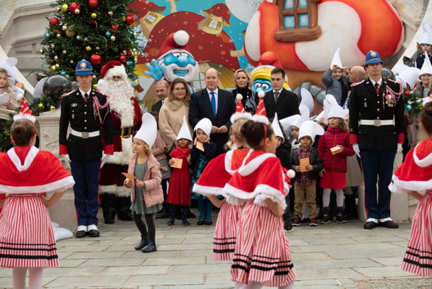 Charlene et Albert de Monaco avec Camille Gottlieb et Louis Ducruet