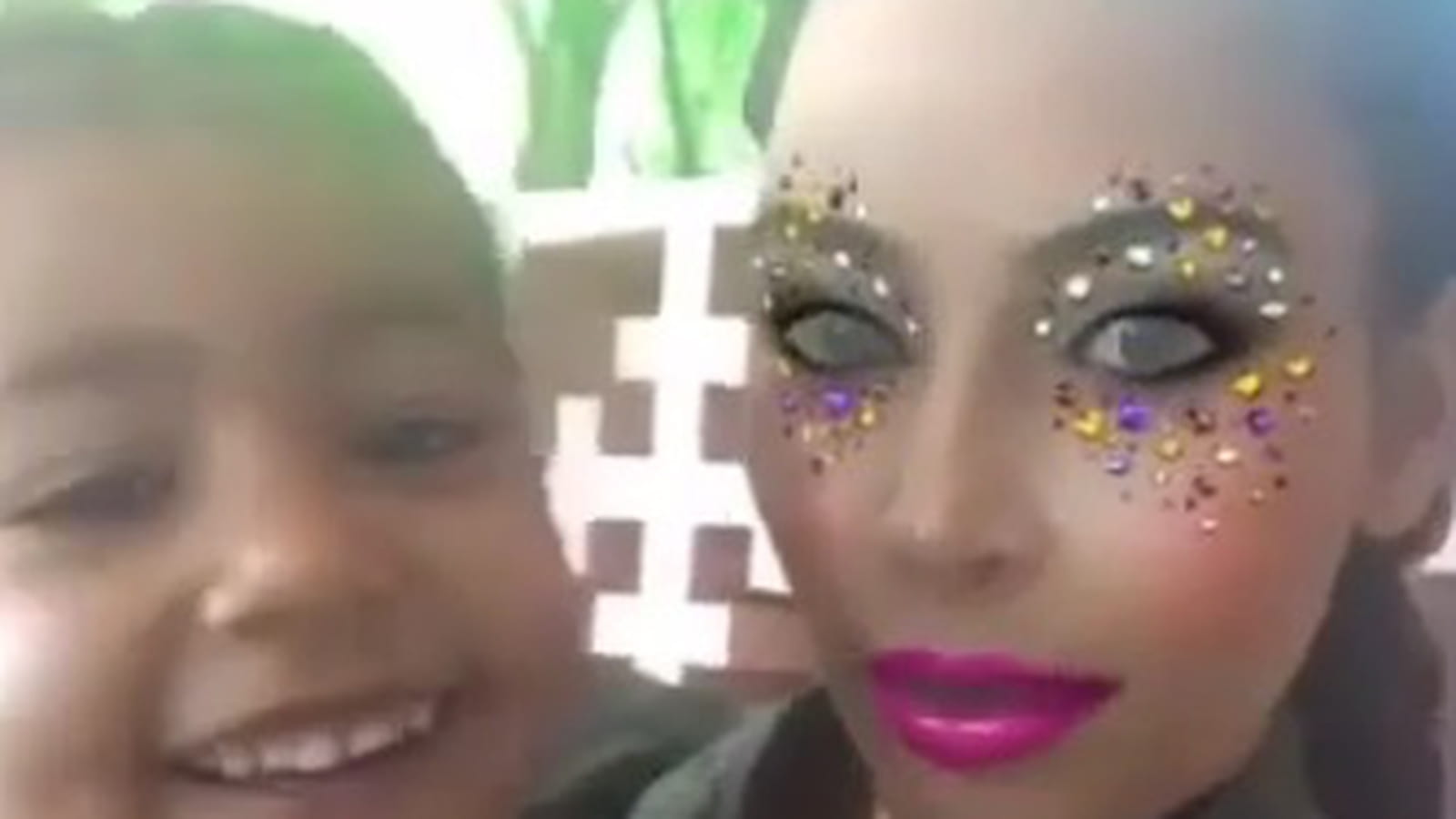 Kim Kardashian et North West