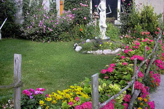 Un jardin romantique