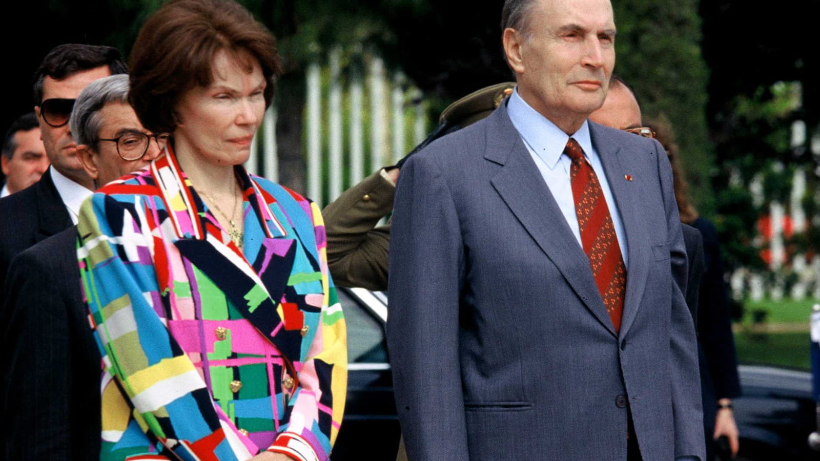 Danielle et François Mitterrand
