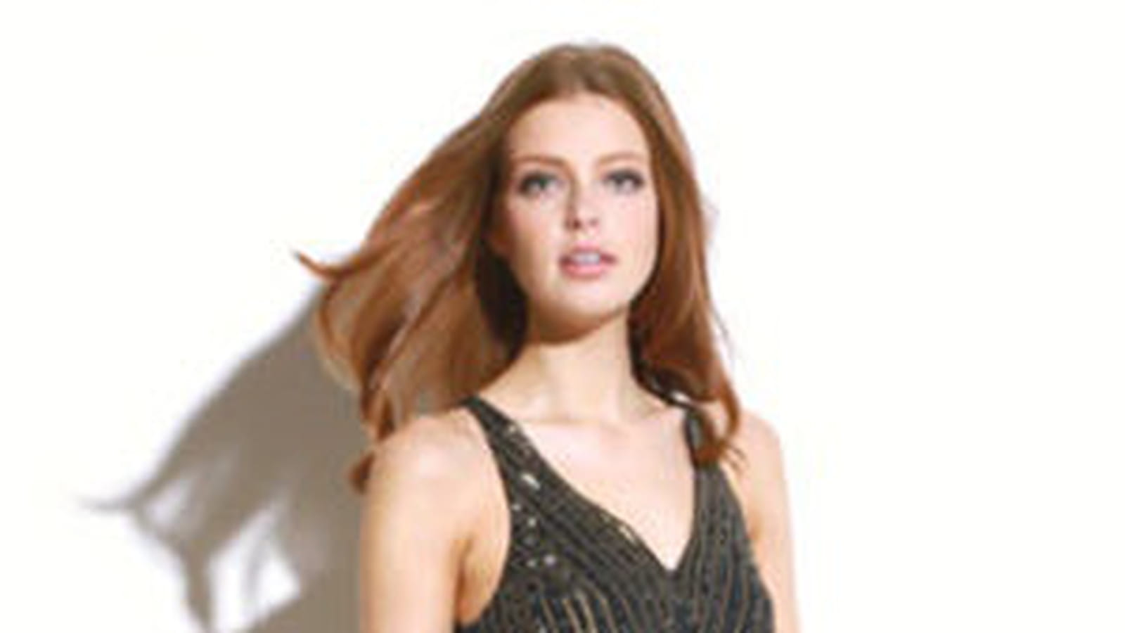 Robe à sequins dorés de Promod