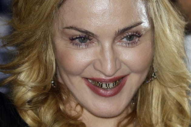 Le sourire de Madonna durant le Hard Candy Fitness en 2013