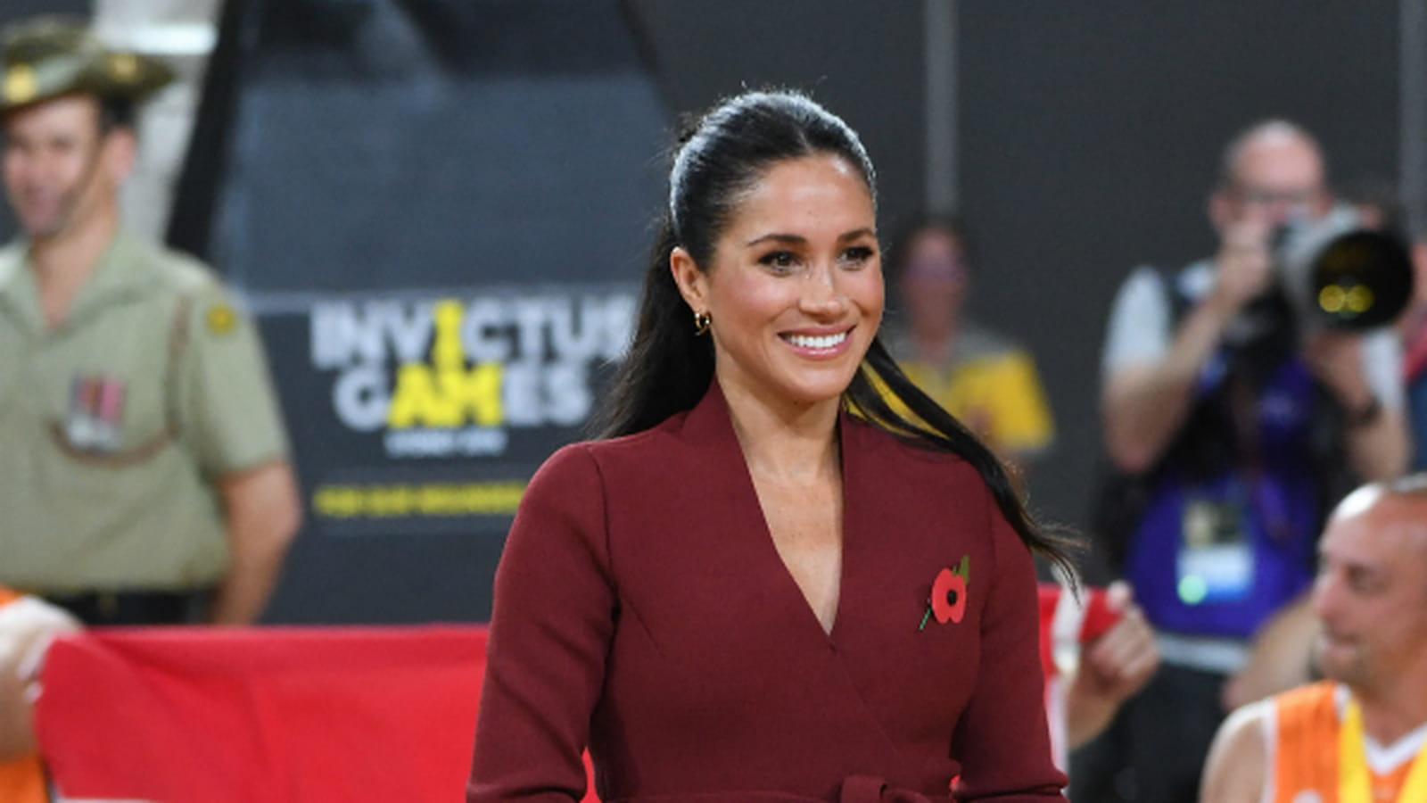 Slim et talons de Meghan 