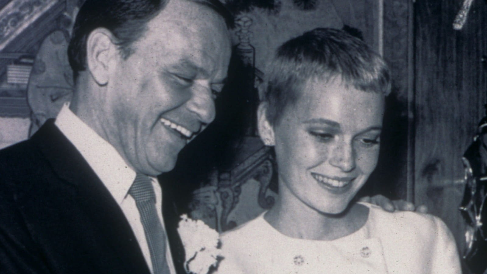Frank Sinatra et Mia Farrow
