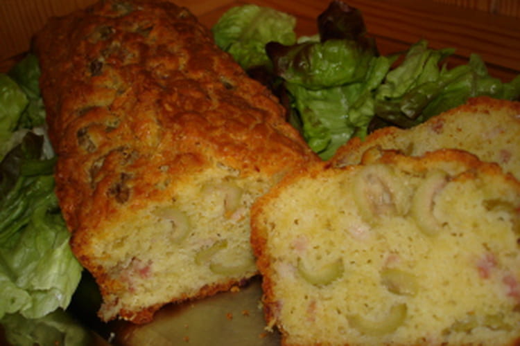 Cakes oliveslardons la recette facile