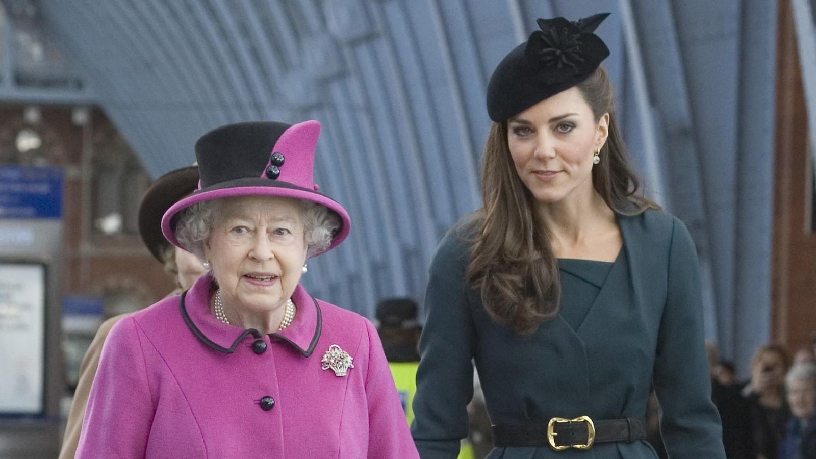 Elisabeth II et Kate Middleton