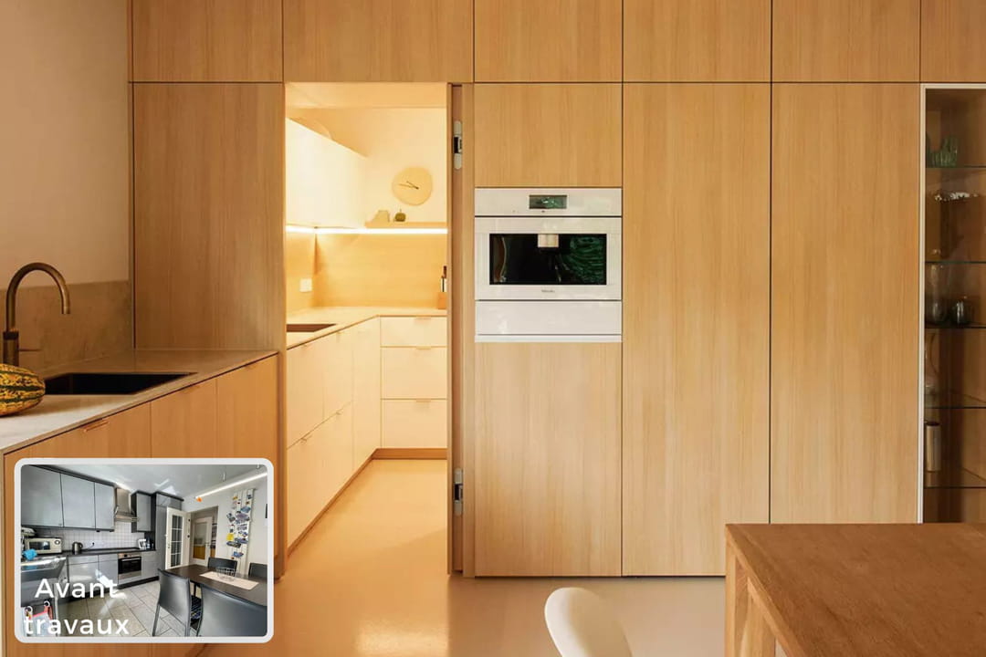 soothing decor for this house which needed to be modernized