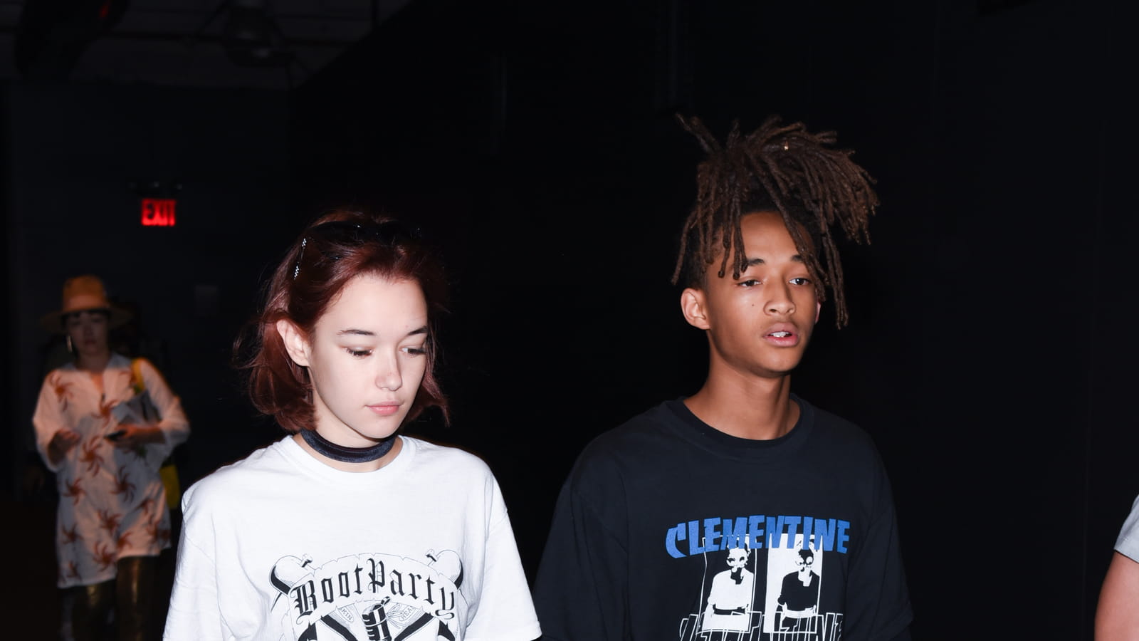 Sarah Snyder et Jaden Smith