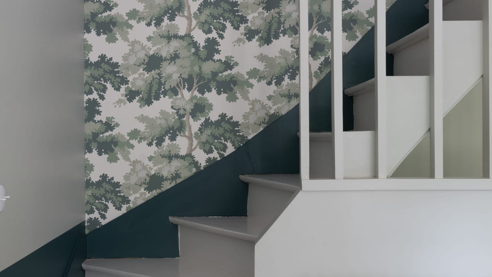 Escalier après