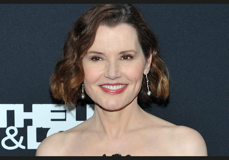 Le carr&eacute; court de Geena Davis