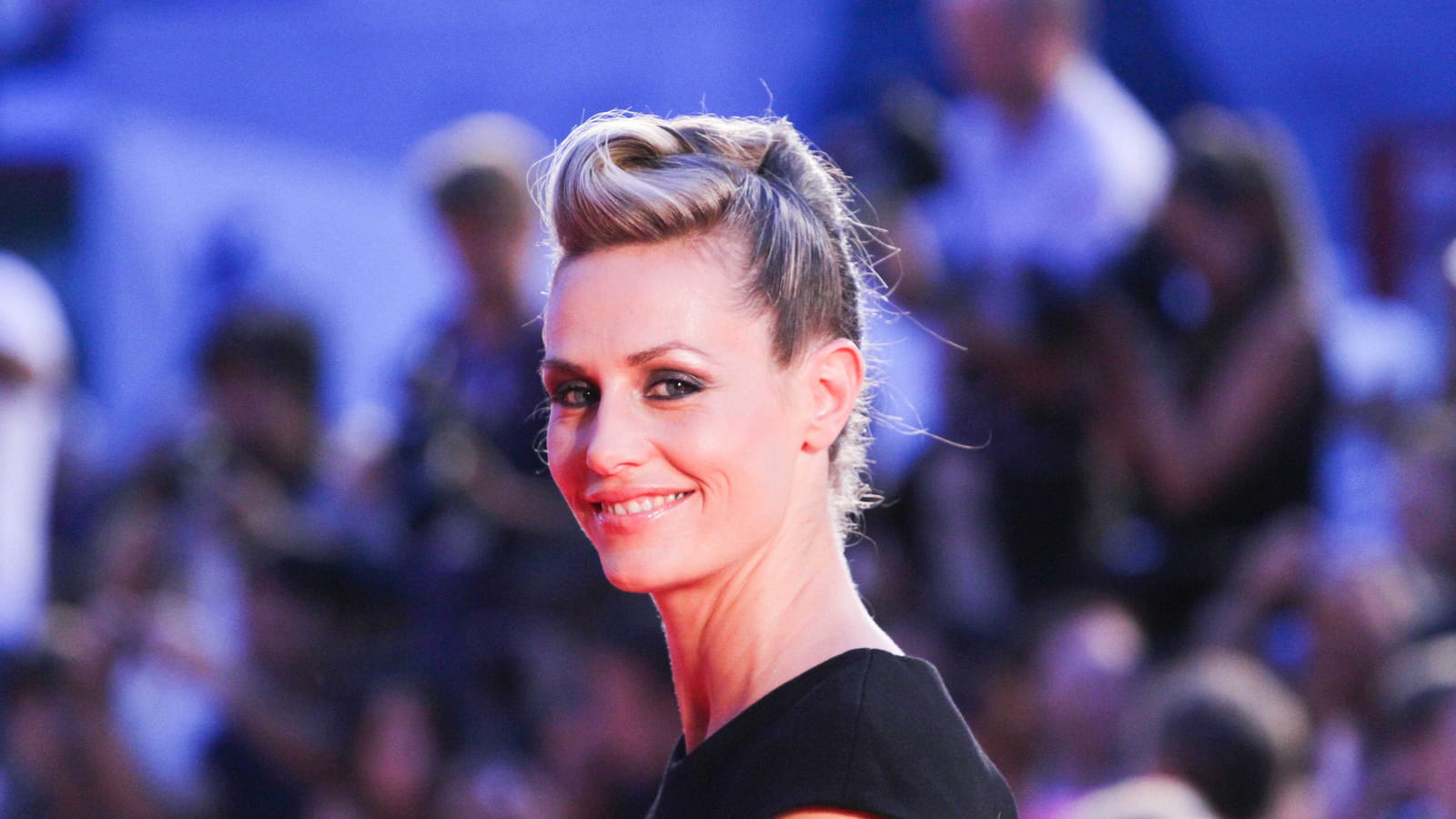Chignon banane haut