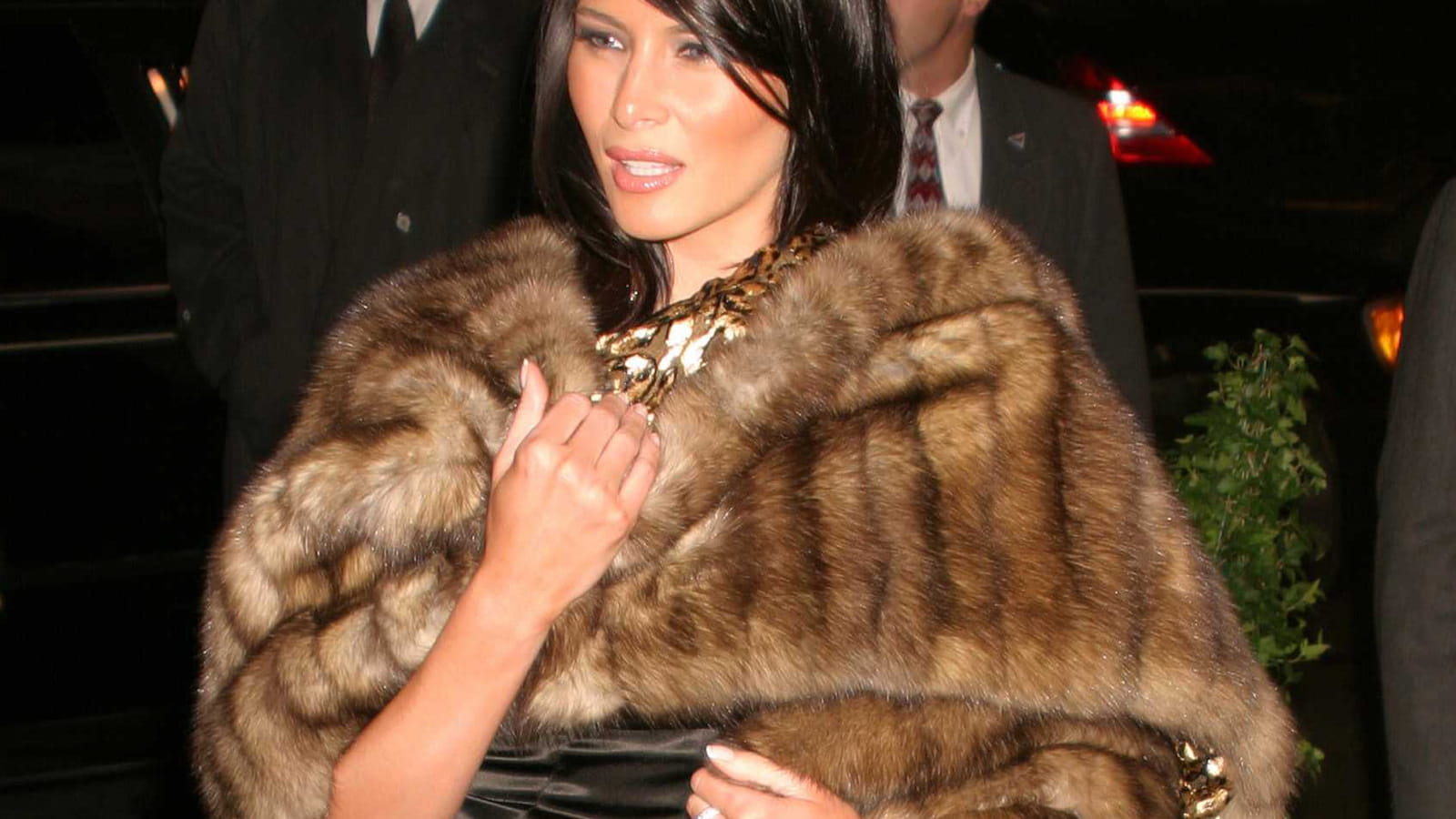 Melania Trump le 12 novembre 2003