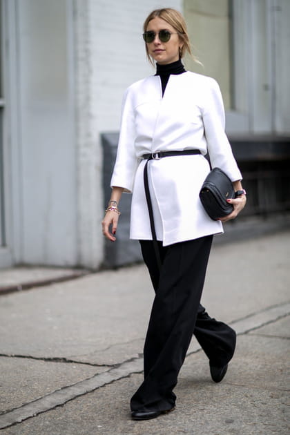 Le manteau ceintur&eacute;