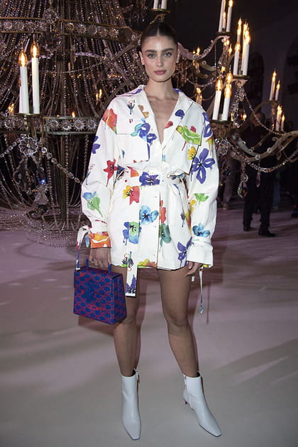 Taylor Hill au défilé Off-White