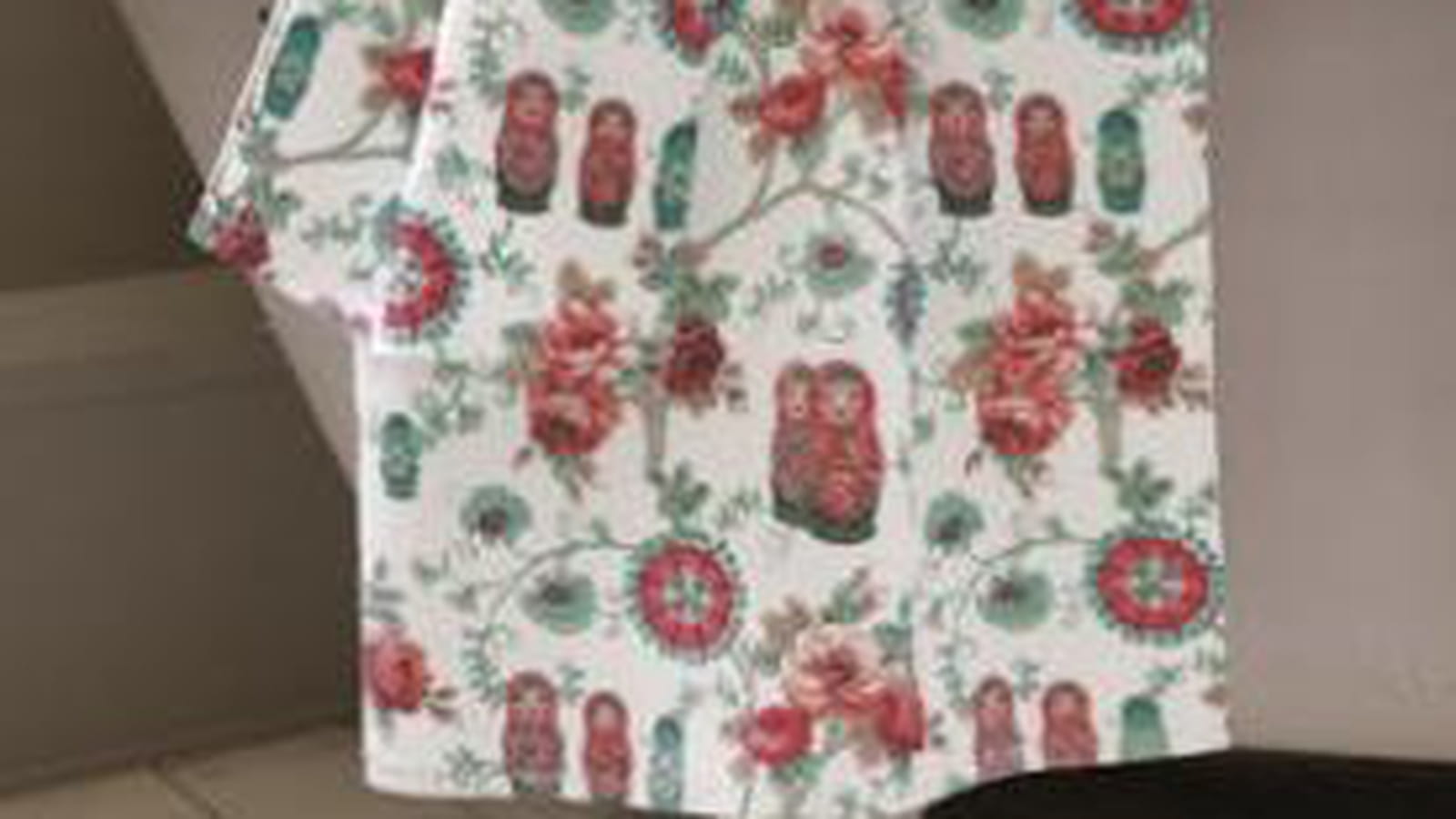 Serviette Poupées Russes Linvosges