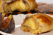 Citrouille d'Halloween feuilletée au camembert, noix et figues : Etape 2