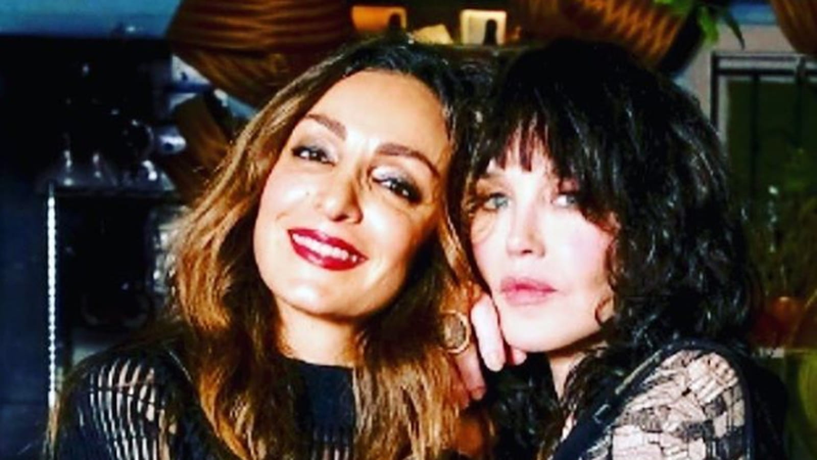 Hala Tayah et Isabelle Adjani