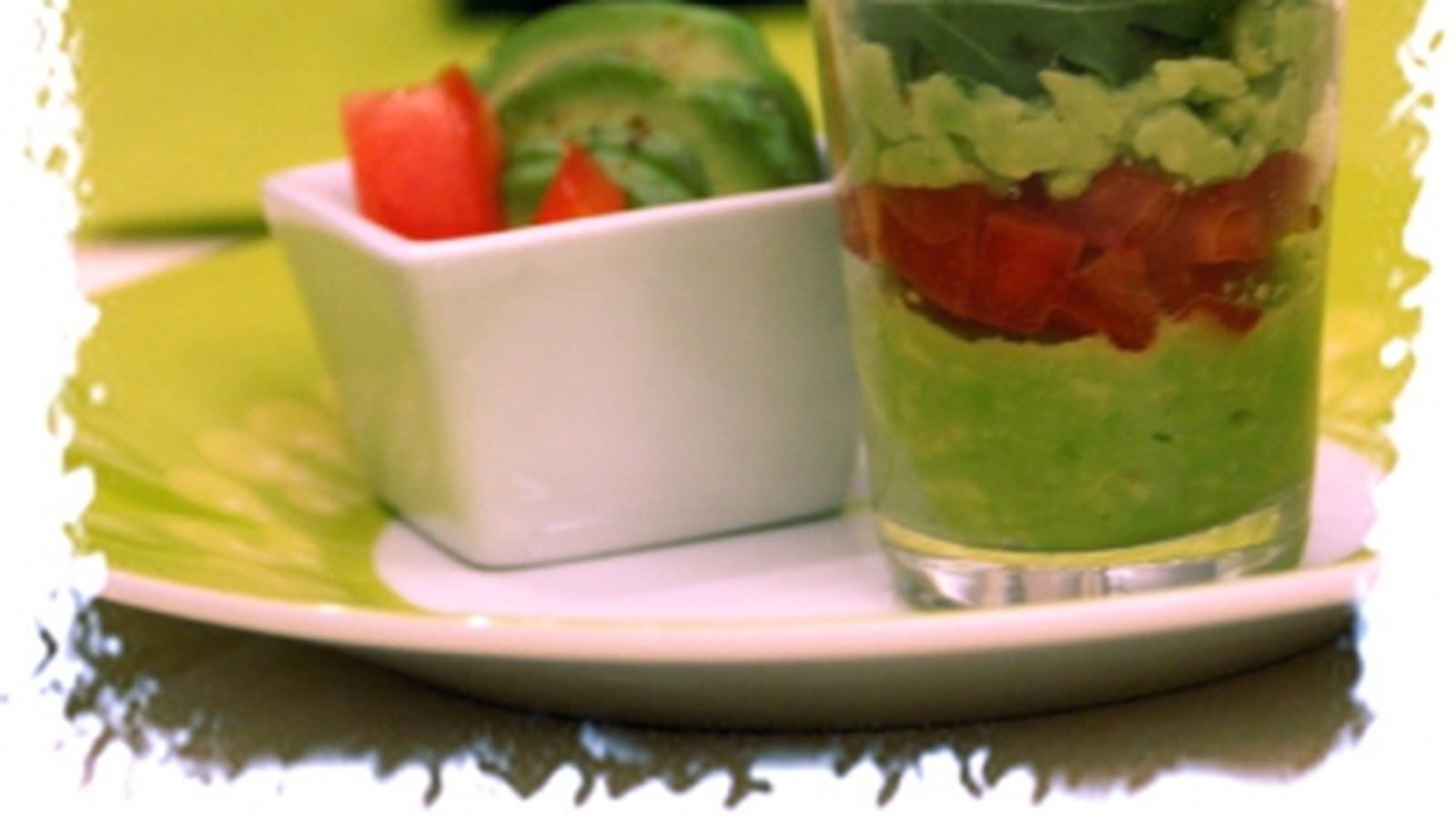 Avocat et roquette