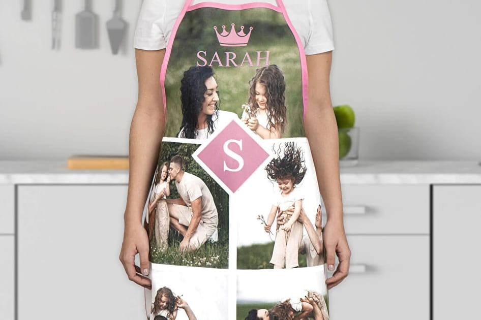 Tablier de cuisine personnalis&eacute; Wanapix