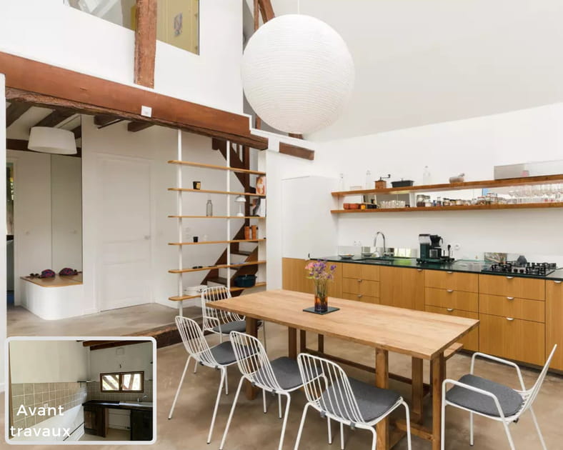 Avant-apr&egrave;s&nbsp;: garder l'originalit&eacute; de cette chaumi&egrave;re tout en lui apportant le confort d'une maison familiale