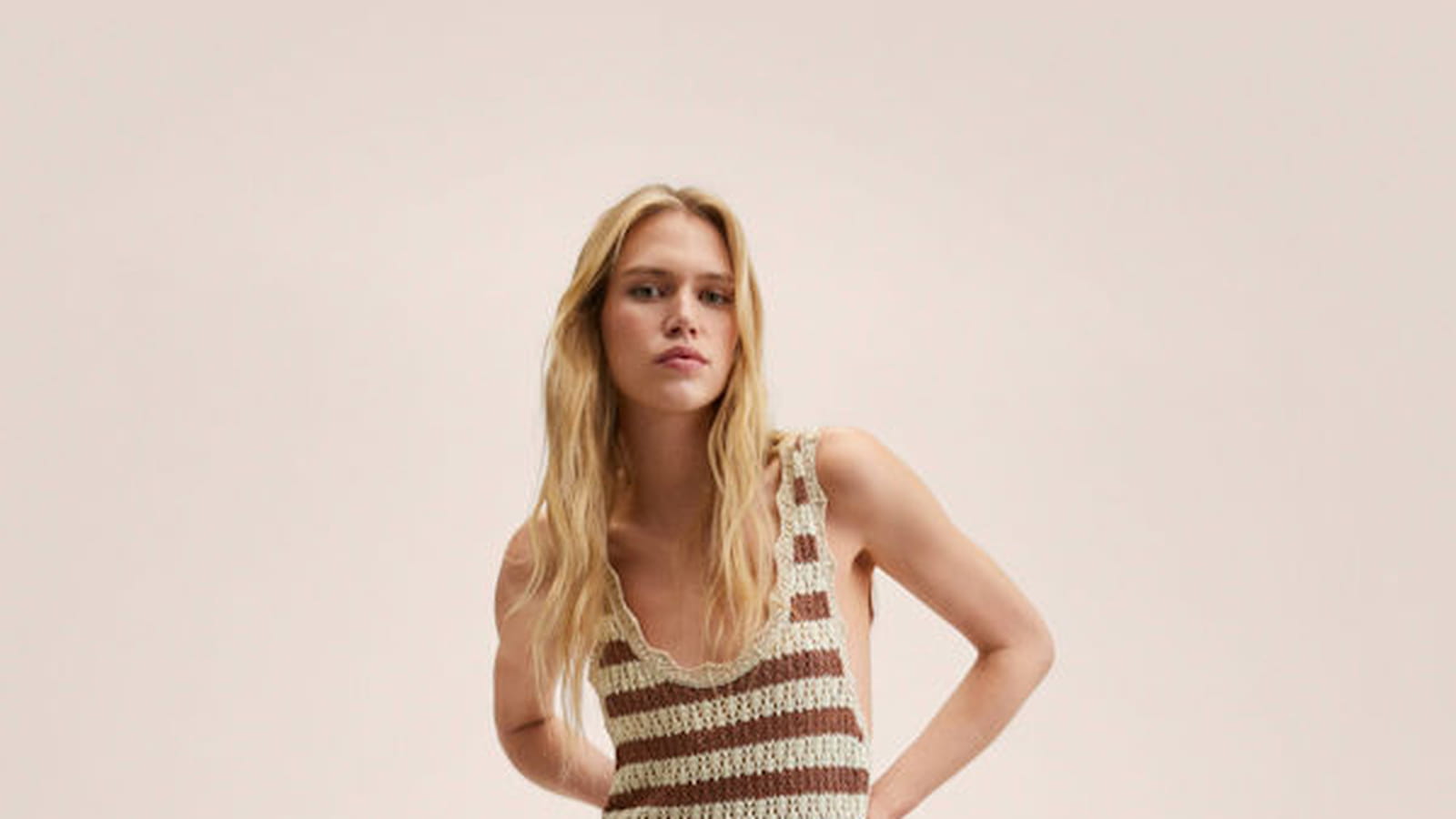 Robe en maille