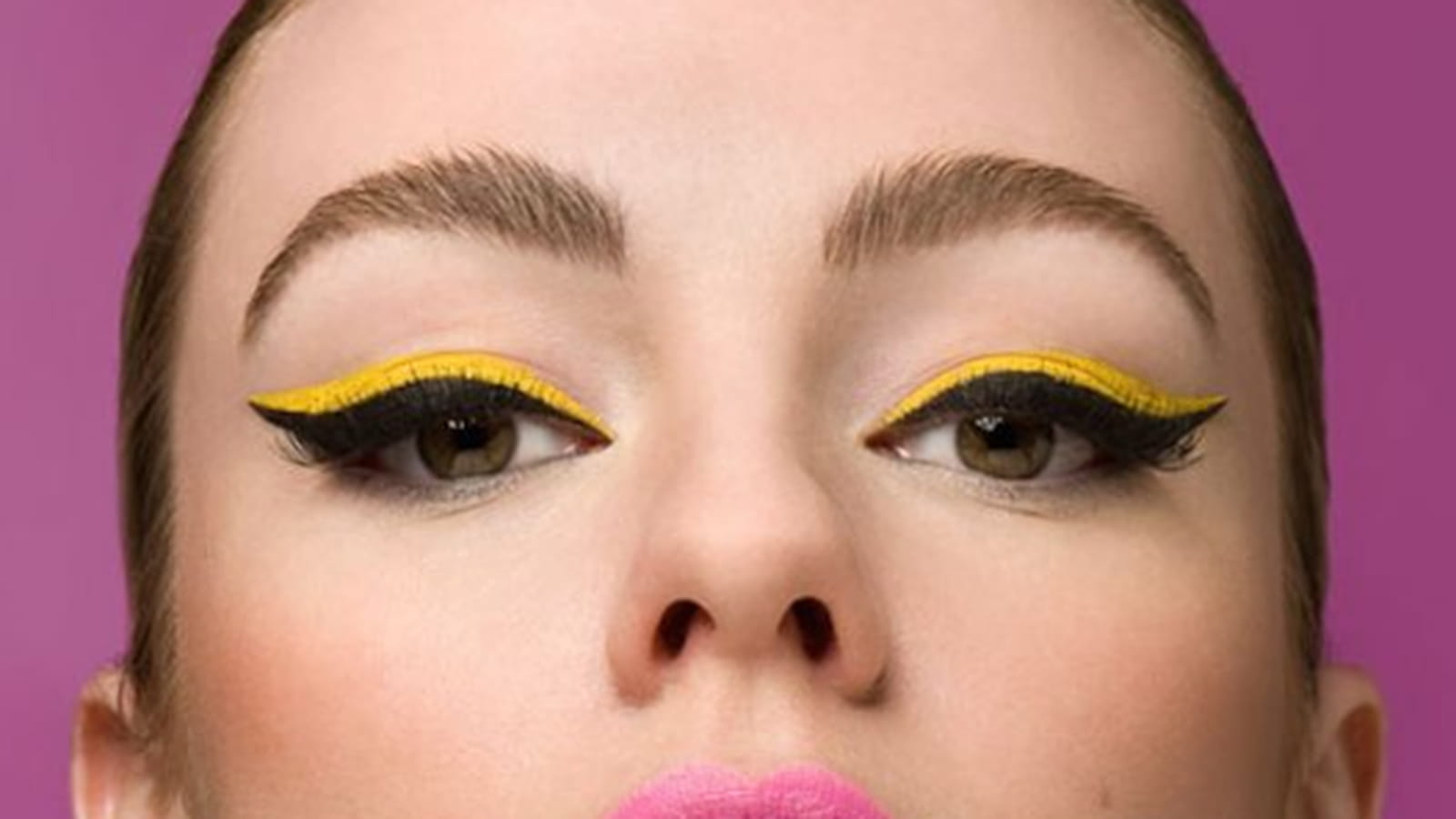 Eyeliner bi-ton