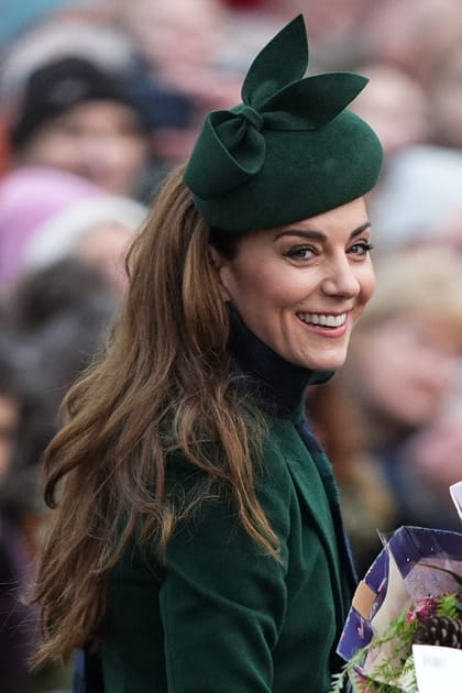 Pour No&euml;l, Kate Middleton rayonne avec sa chevelure de princesse