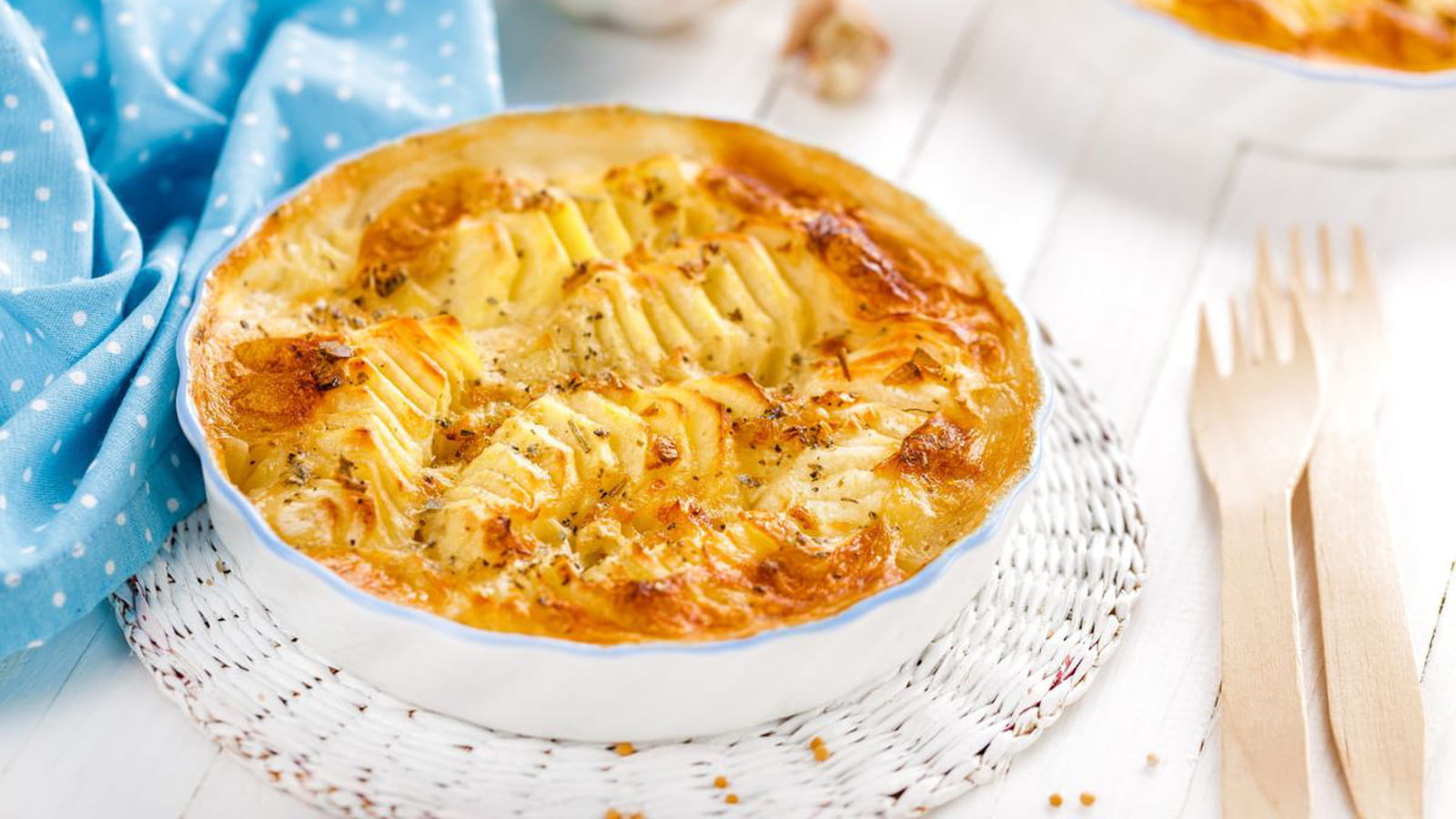 Gratin dauphinois stylé