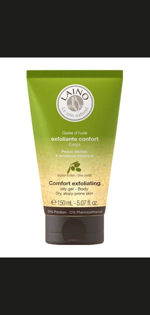 La gel&eacute;e exfoliante de Laino