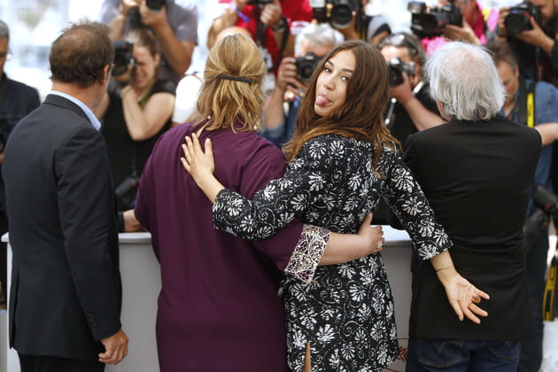 Izia Higelin, taquine an photocall