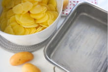 Gratin dauphinois crémeux : la meilleure recette : Etape 1