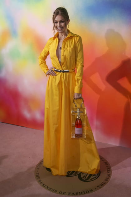 TOP&nbsp;: Gigi Hadid en robe jaune
