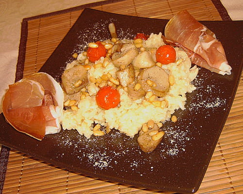 Risotto de luxe aux cèpes