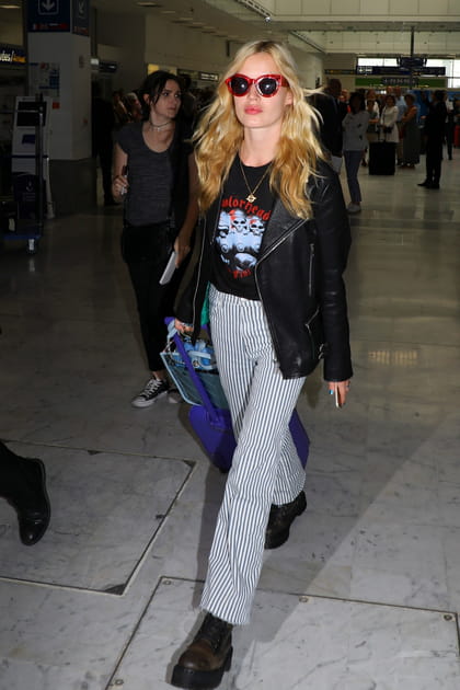 Georgia May Jagger en bottines