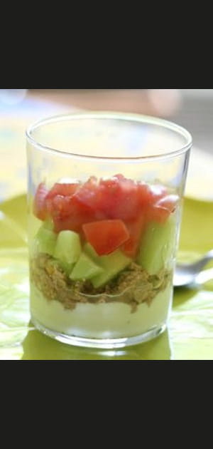 Verrine l&eacute;g&egrave;re