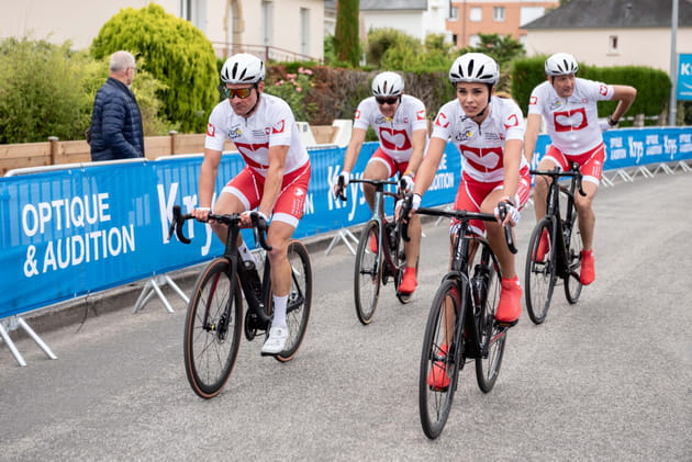Marine Lorphelin et Thomas Voeckler en première ligne