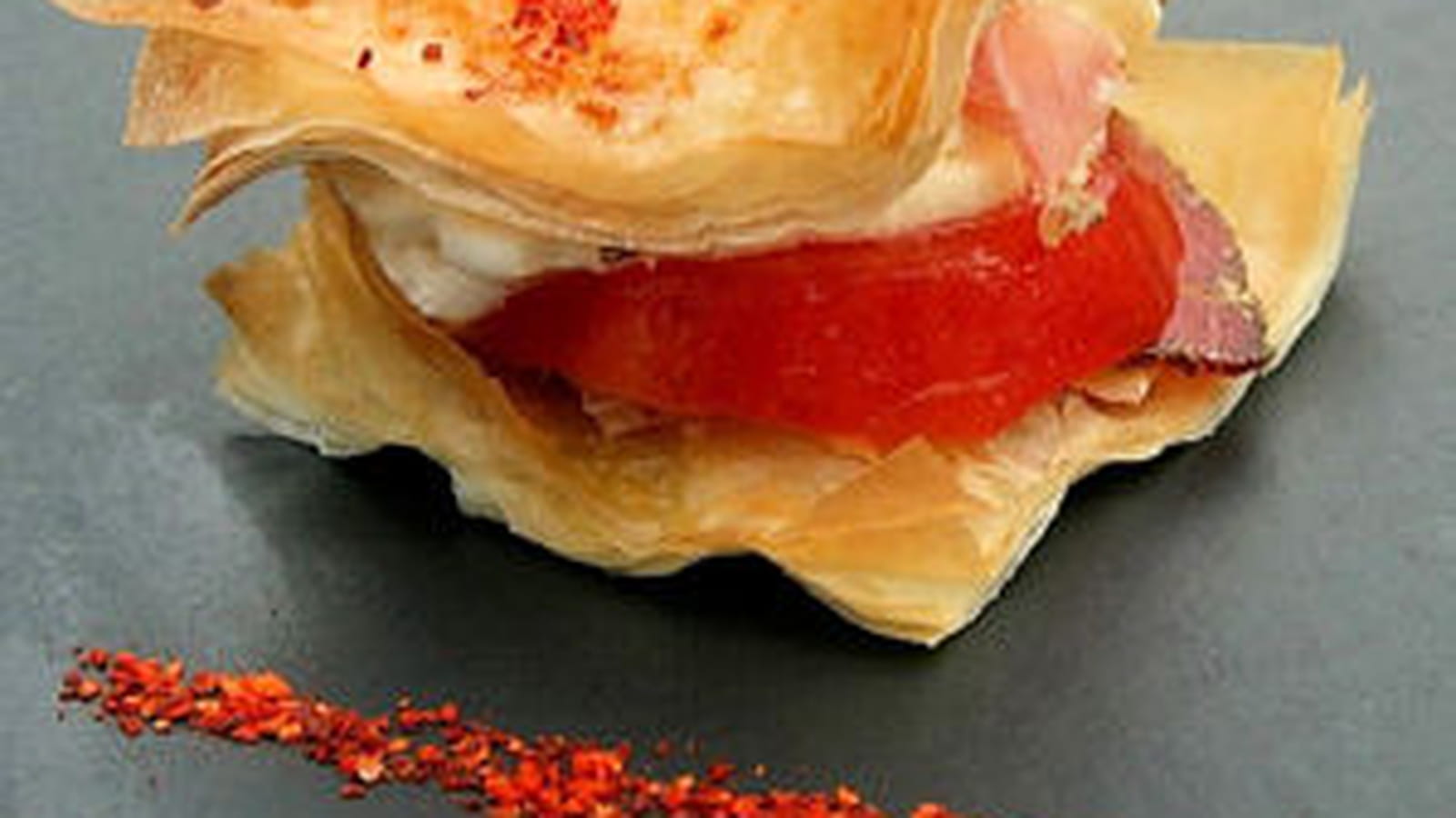 Mille-feuille de tomates