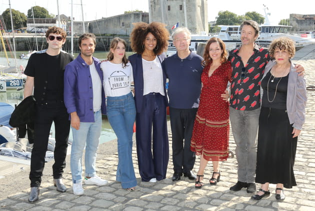 Les acteurs de la s&eacute;rie "Dix Pour Cent" prim&eacute;e &agrave; La Rochelle