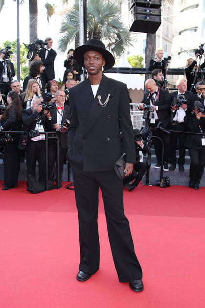 Baloji en smoking noir Louis Vuitton