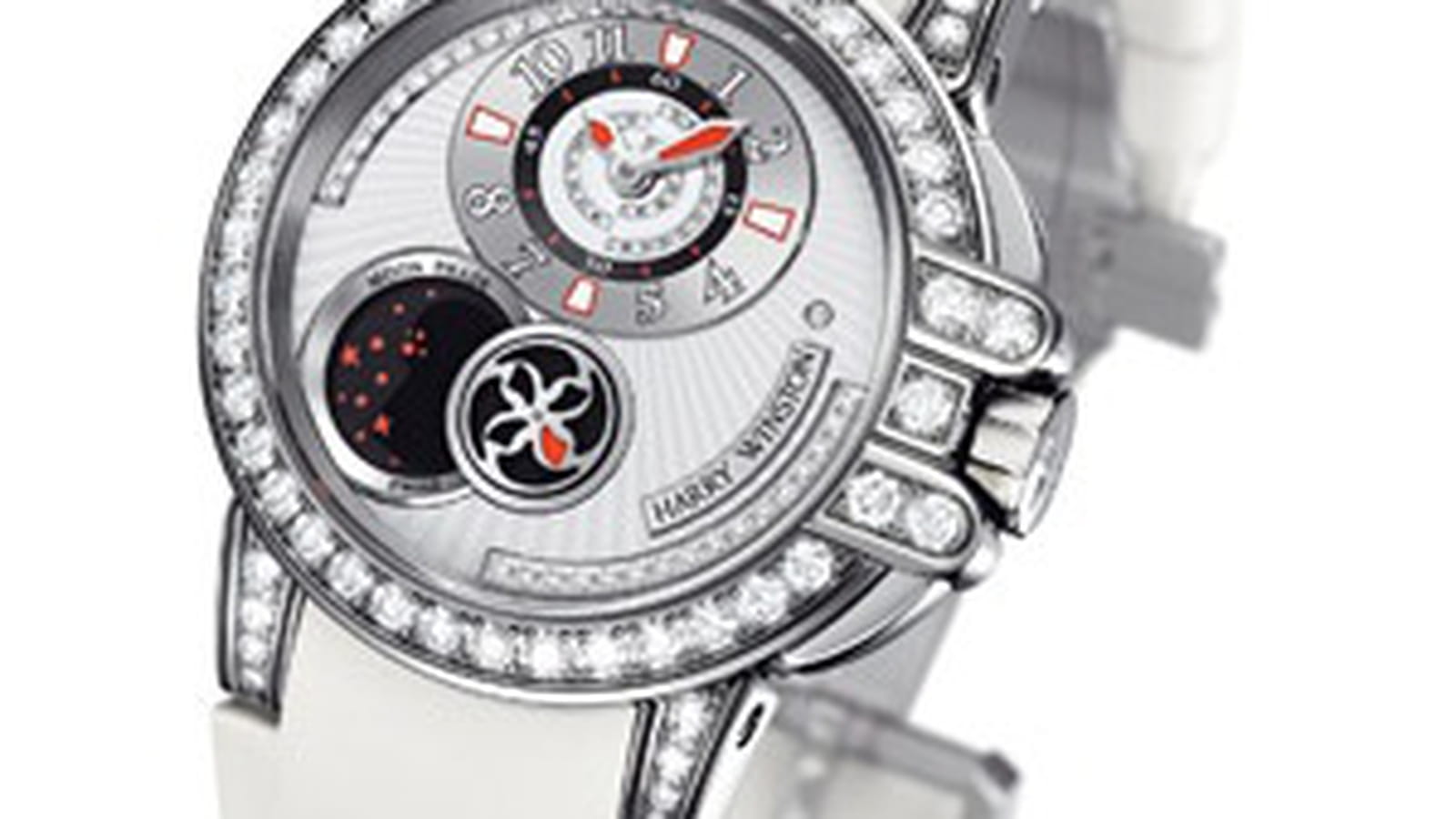 La montre "Ocean Lady Zalium" d'Harry Winston