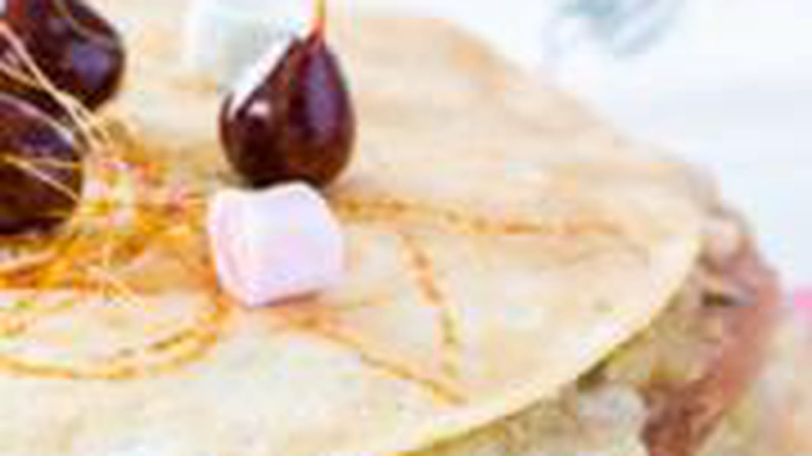 Gâteau crêpes pommes poire
