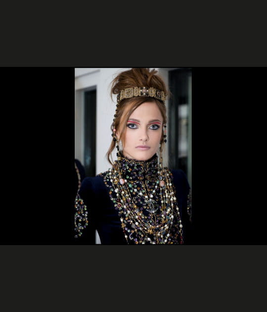 Un look lumineux et intense