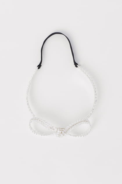 Diad&egrave;me avec n&oelig;ud pr&eacute;-collection Giambattista Valli&nbsp;X H&M