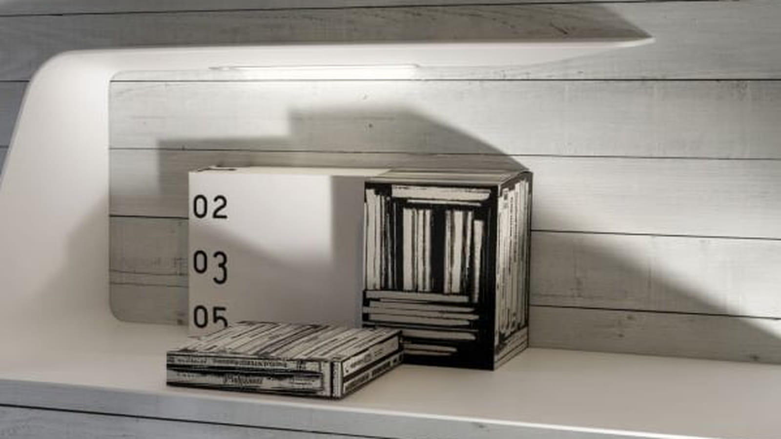 Bureau-étagère MDF Italia