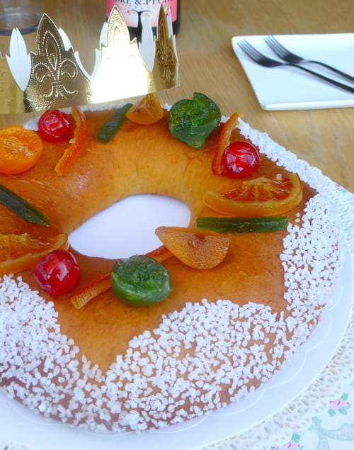 Royaume ou brioche des rois provençale vegan